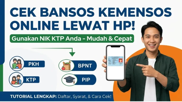 Daftar Bansos Kemensos
